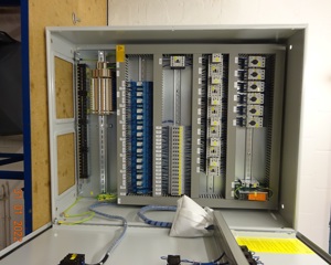 Control box litter reduction